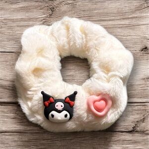 Cute Kuromi Love Hair Scrunchie